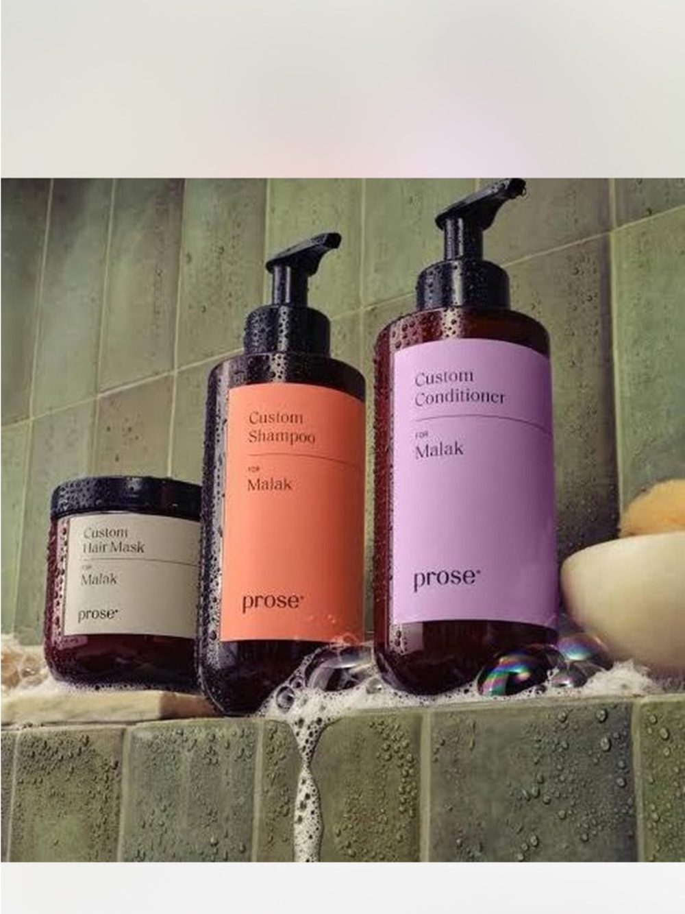 prose Custom Shampoo & Conditioner Unopened Set